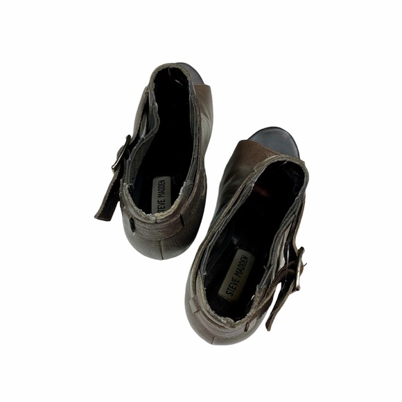 STEVE MADDEN | Peep Toe Bootie - Picture 3 of 5